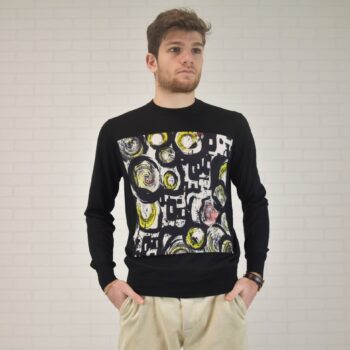 POP ART Cashmere-Silk Crew Neck