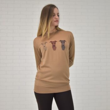ANIMALS cashmere crewneck