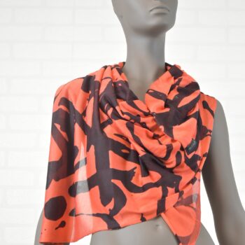 Silk STREET ART Scarf